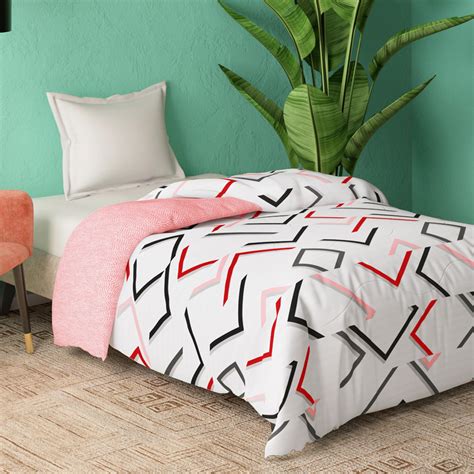 Buy PORTICO Marvella Printed Cotton Single Comforter - 152x220cm from ...