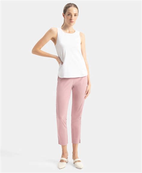 Buy Environment Friendly Recycled Microfiber All Day Pants with ...