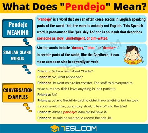 Pendejo Meaning: What Does Pendejo Mean? • 7ESL