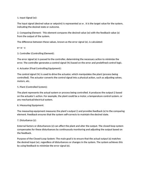 Image result for Control Loop Block Diagram