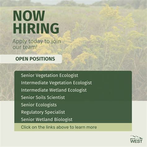Western EcoSystems Technology (WEST) on LinkedIn: Join Our Team! We’re ...