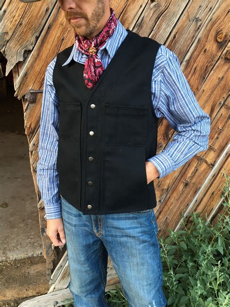 Cowboy Vests For Men Tassales
