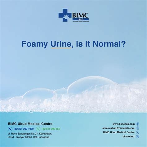 Foamy Urine