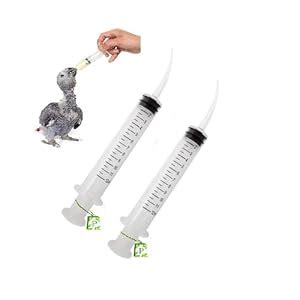SANSEFERO Hand Feeding Adjustable Syringe | 12 ML Capacity | Suitable ...