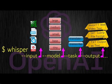 Openai Whisper Command Line 的图像结果