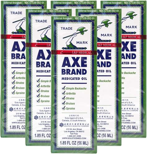 Axe Brand Medicated Oil Muscle, Joint, and Backache India | Ubuy