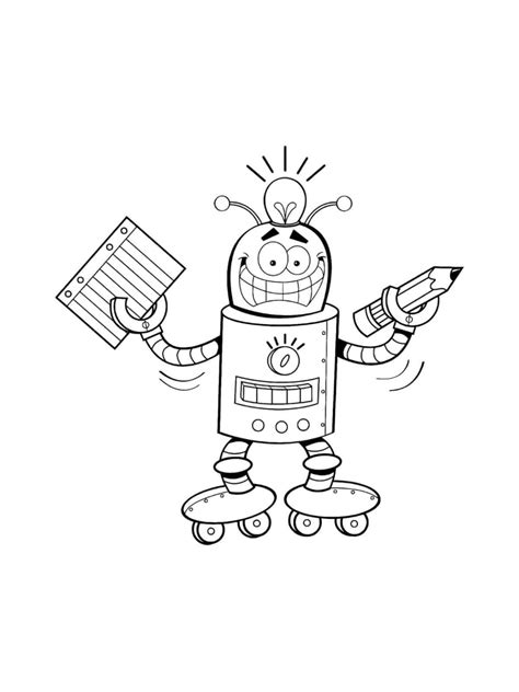 Image result for Cool Robot Coloring Pages