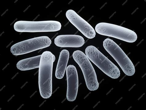 Premium Photo | Closeup 3d picture of E coli bacteria under microscope