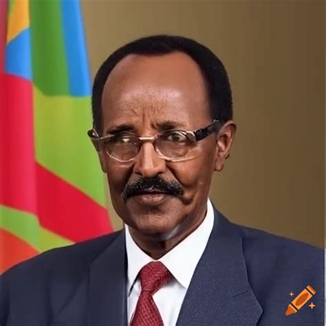Isaias afwerki,president of eritrea on Craiyon