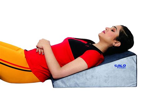 SALO Orthotics Acid Reflux Pillow for Sleeping - Wedge Cushion for Leg ...