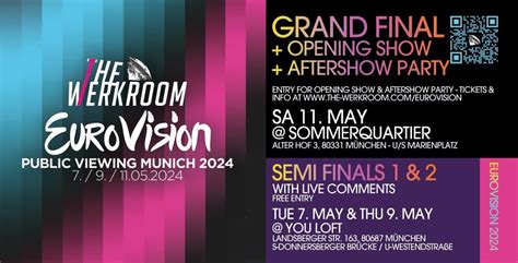 The Werkroom: Eurovision Public Viewing Munich 2024 - GRAND FINAL ...