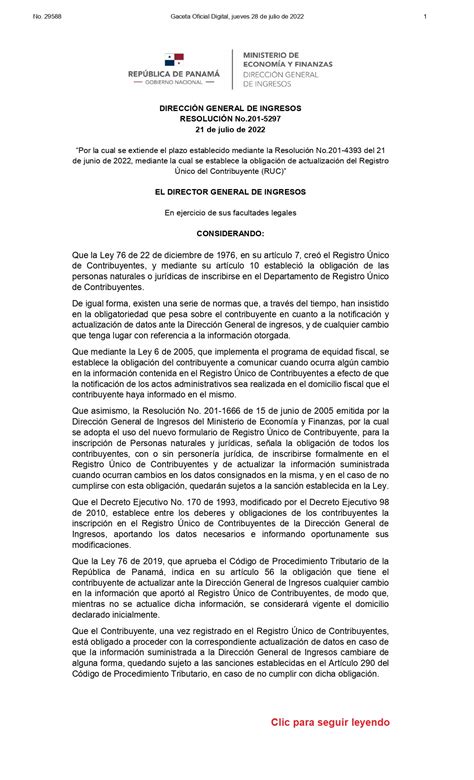 RECORDERIS: ACTUALIZACIÓN DEL REGISTRO ÚNICO DE CONTRIBUYENTE (RUC ...