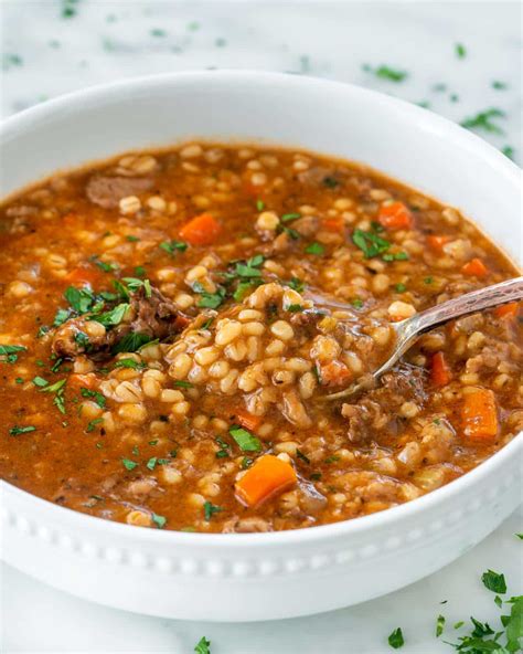 Easiest Way to Make Beef Barley Beef Soup Recipes