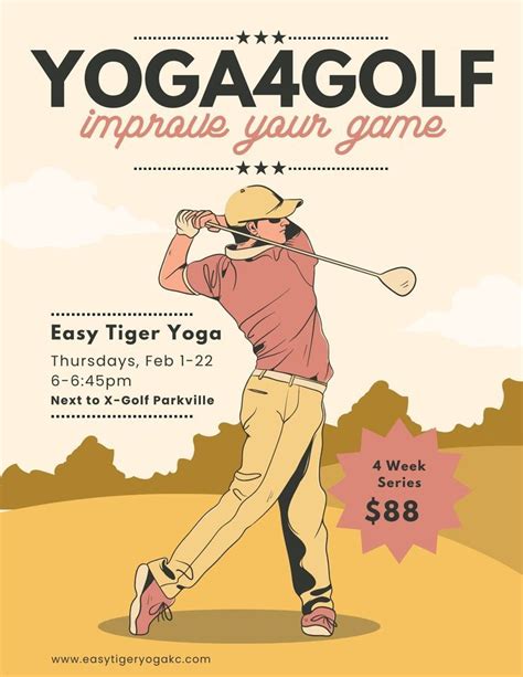 Yoga4Golf Series , Easy Tiger Yoga, Waldron, February 1 2024 | AllEvents.in