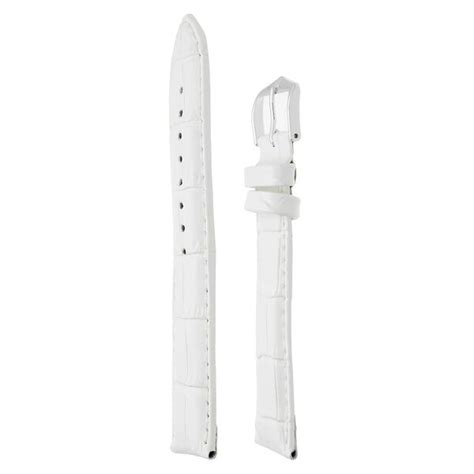 Buy Online 22 mm White Genuine Leather Straps for Men - nf1610170022s/p ...