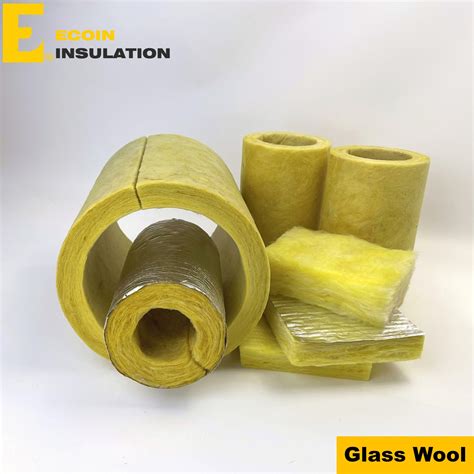 Vinyl Faced Fiberglass Wool Insulation Slab Fiber Glass Wool Board ...