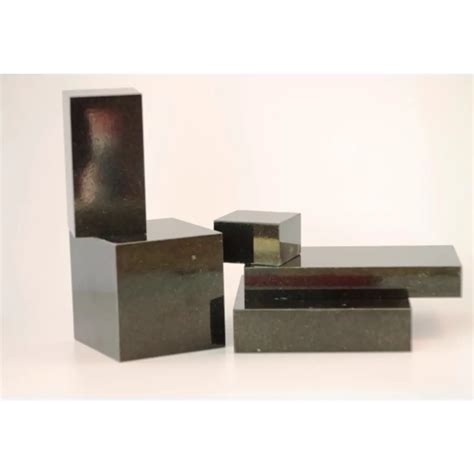 sokkel zwart graniet 18 X 25 X 3 cm