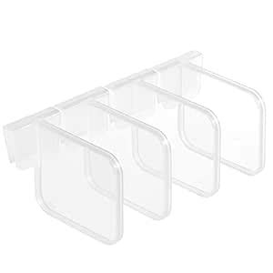 VENJA (LABEL) Refrigerator Dividers Organizer | Plastic Adjustable Snap ...