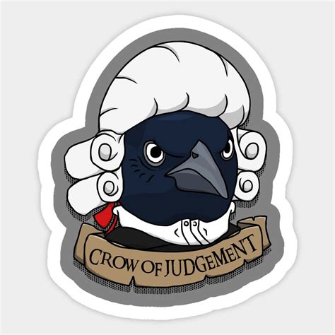 Crow Of Judgement Sticker