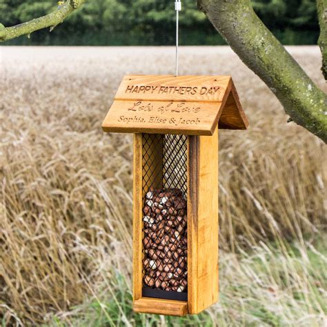 Personalised Hanging Peanut Bird Feeder | The Laser Boutique