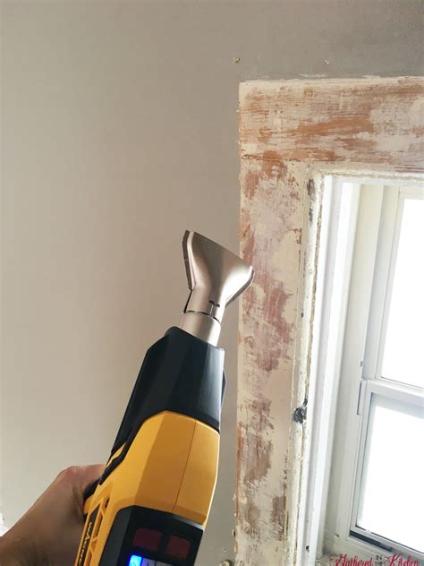 How to use a heat gun to remove paint from wood – Artofit