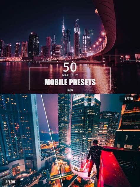 35+ Lightroom Night Presets Collection