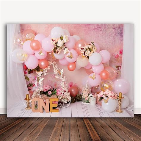 Buy Bellicremas Butterflies Gold Pink First Birthday Photography ...
