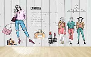 Mystic Walls MWZ3552 Fashion Girls Clothes Beauty Products HD 3D ...