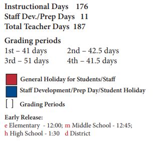 Alter Learning Middle - School District Instructional Calendar ...