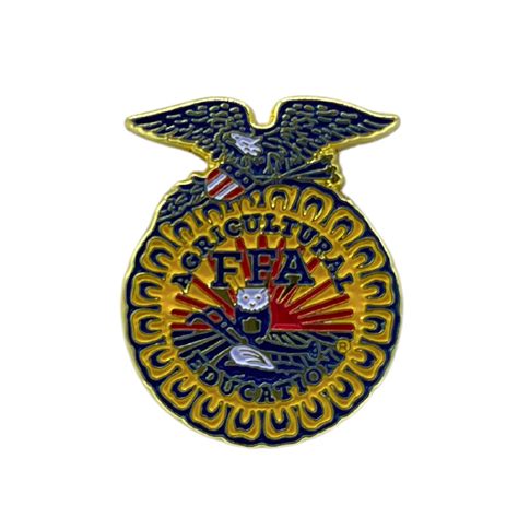 FULL COLOR FFA EMBLEM PIN - PINEMB-0000