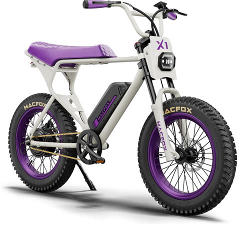 MACFOX Electric Bike for Adults Wheelies with 750W Motor and 48V 10.4Ah ...