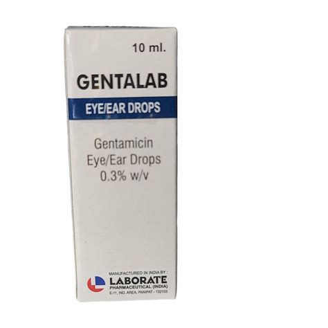GENTAMICIN EYE/EAR DROP 10ml. - Vastovers Retail Store For Drugs & Allied Products
