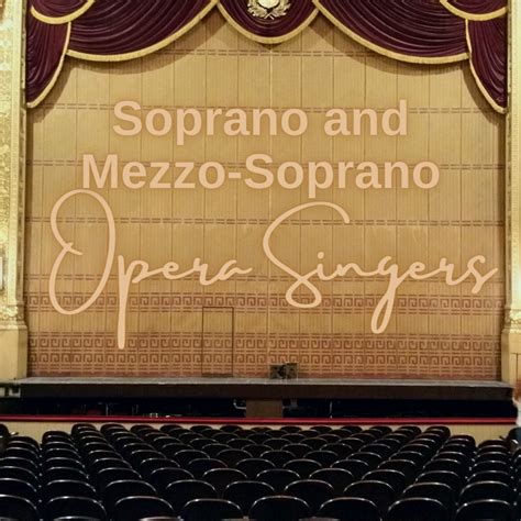 Today's Best Opera Singers: Sopranos and Mezzo-Sopranos - HubPages