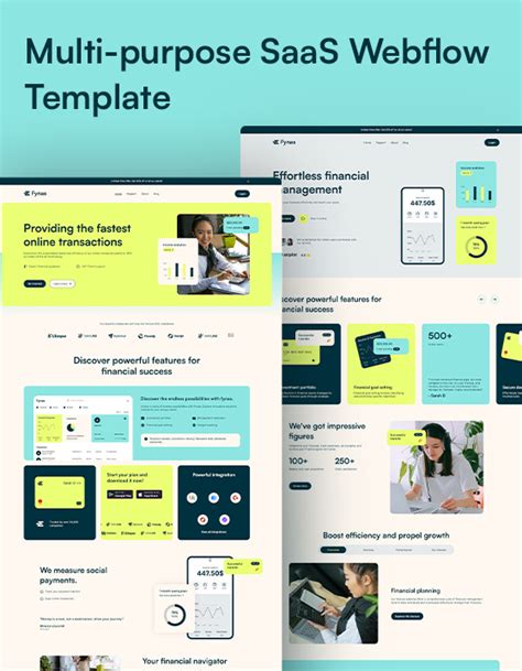 Webflow Templates Showcase 的图像结果