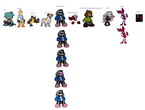 Friday Night Funkin Mod Characters Collection 14 by Abbysek on DeviantArt