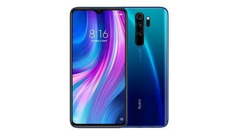Redmi Note 8 Pro Neptune Blue Colour 的图像结果