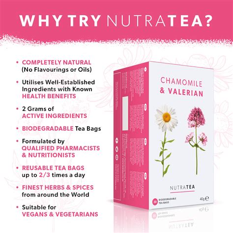 Chamomile Tea with Valerian | NutraTea