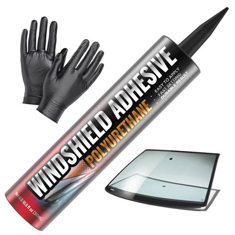 Snapklik.com : FORTIVO Polyurethane Windshield Adhesive - Quick Curing & Weather Resistant Auto ...
