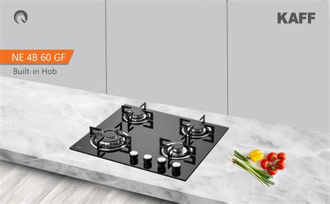 KAFF 60CM 4 Burners Built-in Hob for Modular Kitchen