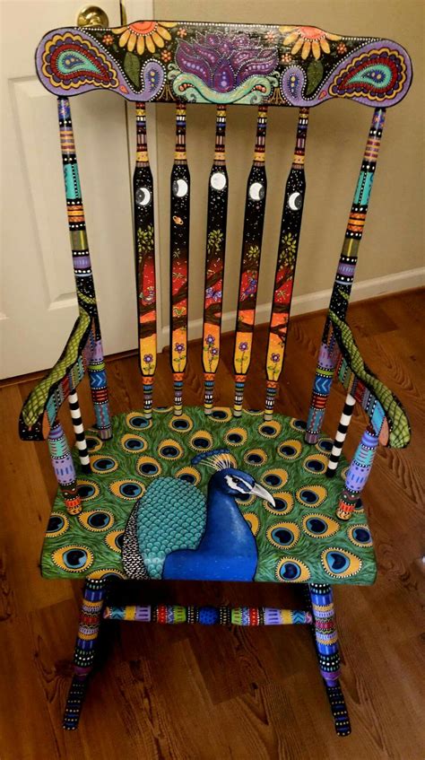 painted rocking chair ideas