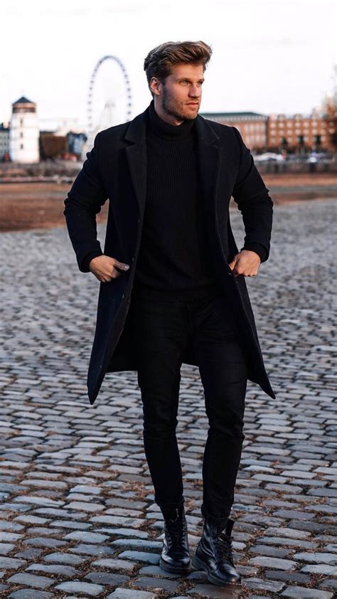 All Black Outfits For Men, Black on Black Outfit Inspiration ...