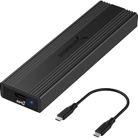 Sabrent USB 3.2 Type-C Tool-Free Enclosure for M.2 PCIe: Amazon.in ...