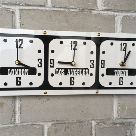 Image result for Multiple Time Zone Clocks