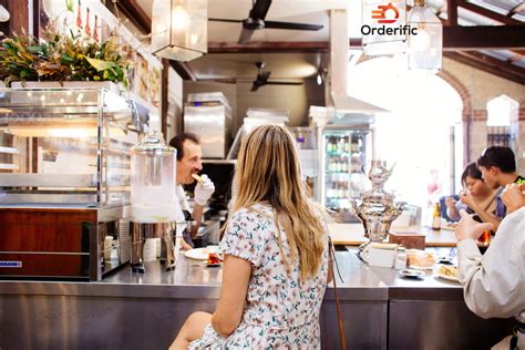 Restaurant service counter: Restaurant Counter Experience