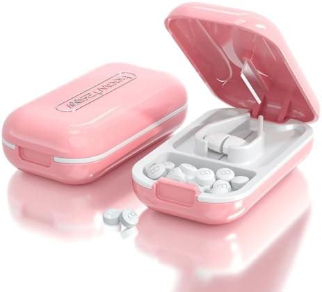 DUBSTAR Small Pill Cutter, Pill Splitter Pill Cutter for Small or Large ...