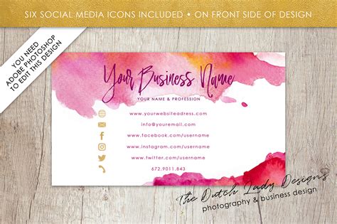 Adobe Photoshop Business Card Template 的图像结果
