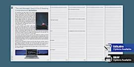 'The Mysterious Lighthouse' Mystery Reading Comprehension