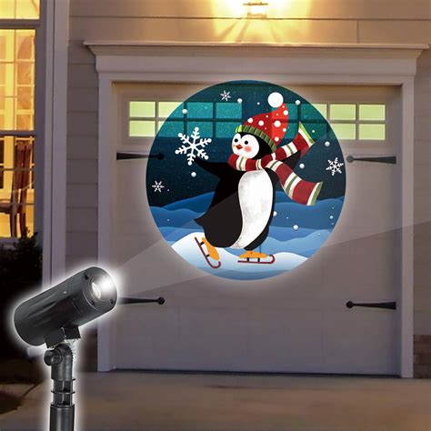 Holiday LED Penguin and Snowflake Projector - Walmart.com - Walmart.com