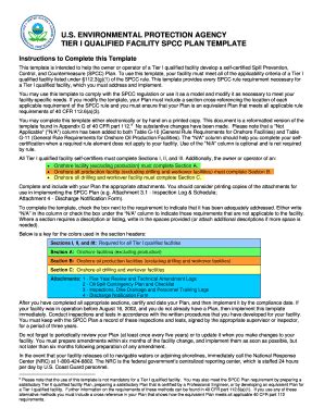 Fillable Online epa ENVIRONMENTAL PROTECTION AGENCY TIER I QUALIFIED ...