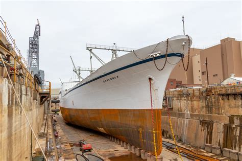 NS Savannah in Drydock, November 17, 2019 – Baltimore Shipspotting